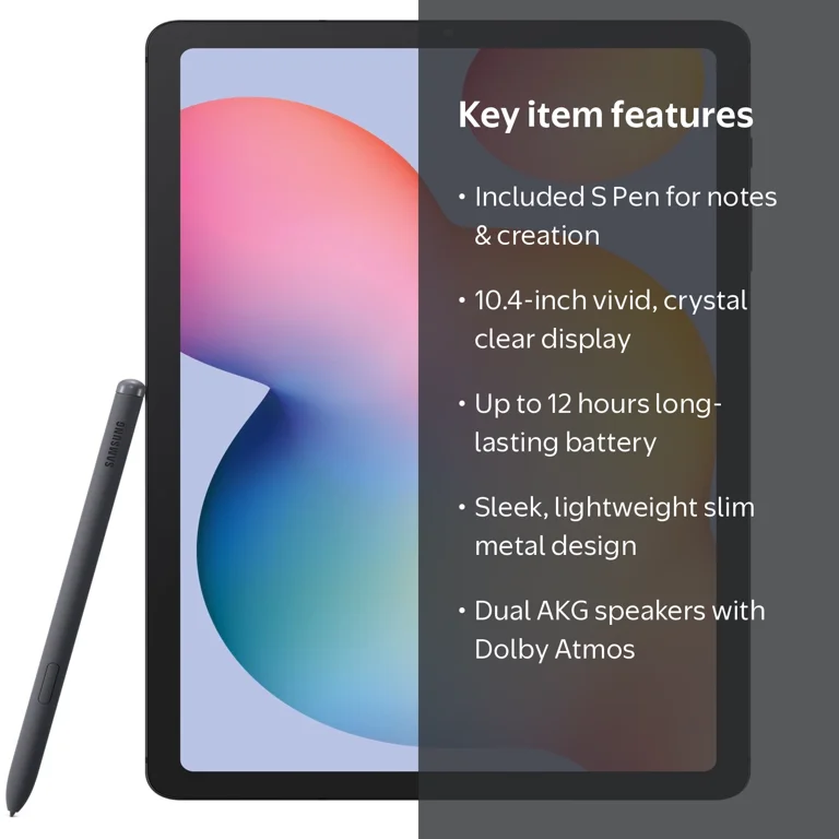 Samsung Galaxy S6 Lite Tablet, 10.4