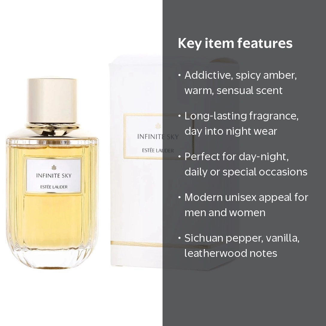 Estee Lauder Infinite Sky EDP Spray, Amber Spicy Unisex Fragrance