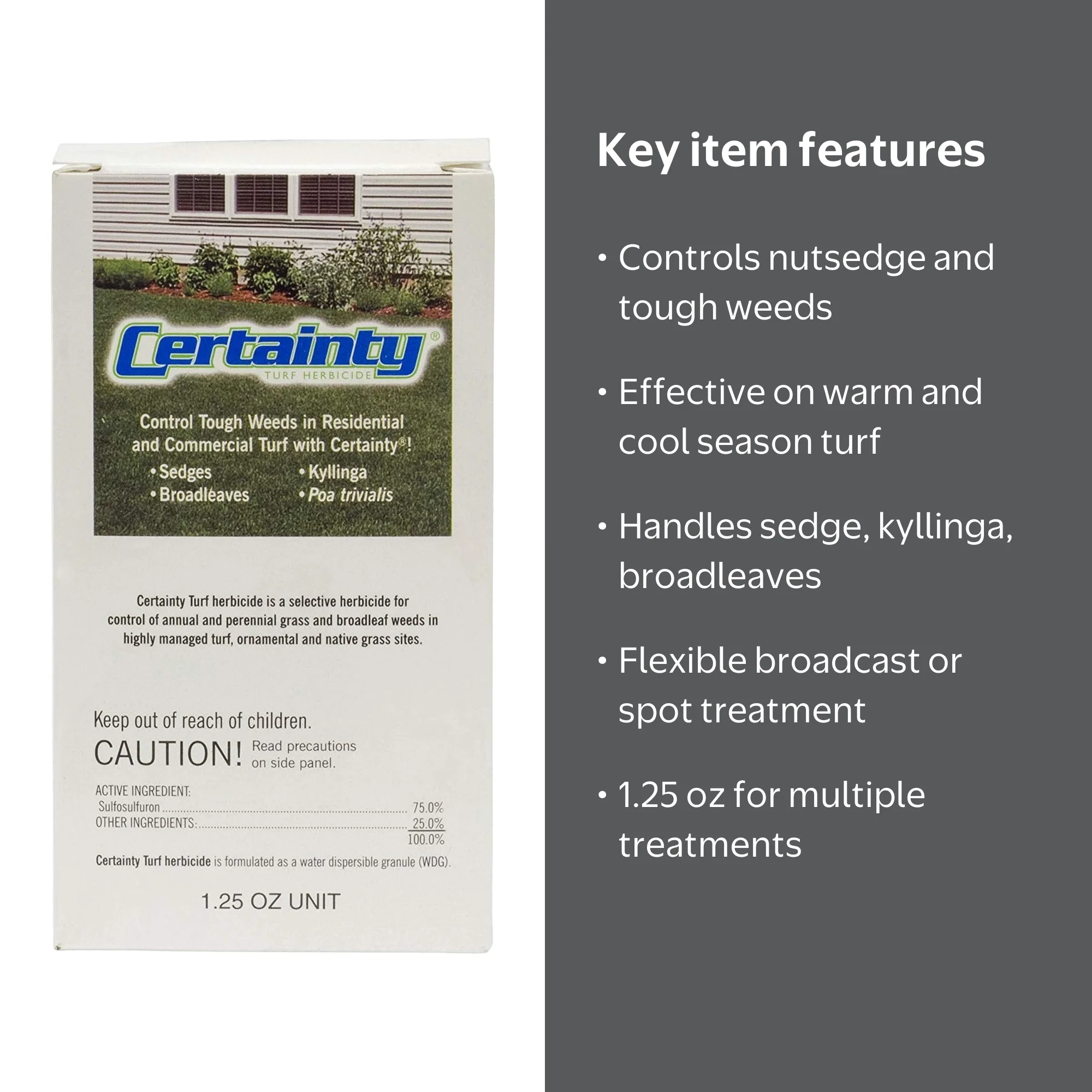 Certainty Turf Herbicide - 1.25 Ounces