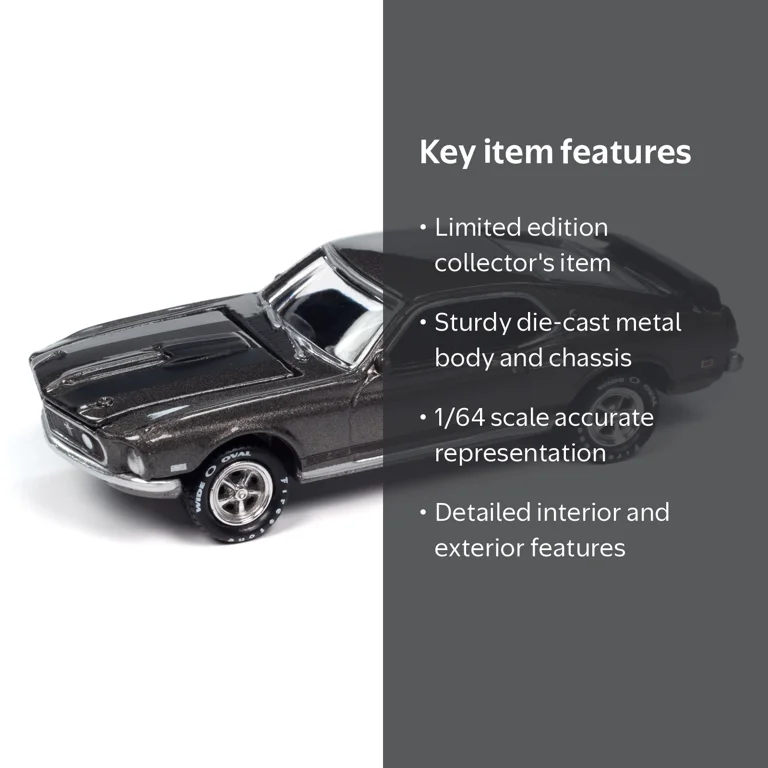 Johnny Lightning Pop Culture John Wick 1969 Ford Mustang Mach I