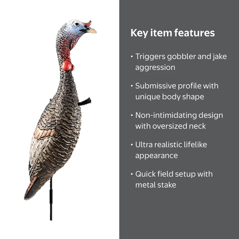 Flextone Hunting Lightweight Ultra Realistic Lifelike One Piece