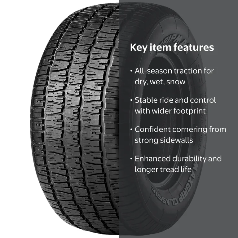 Gripmax MaxGrip Classic All Season 225/60R15 96H Passenger Tire