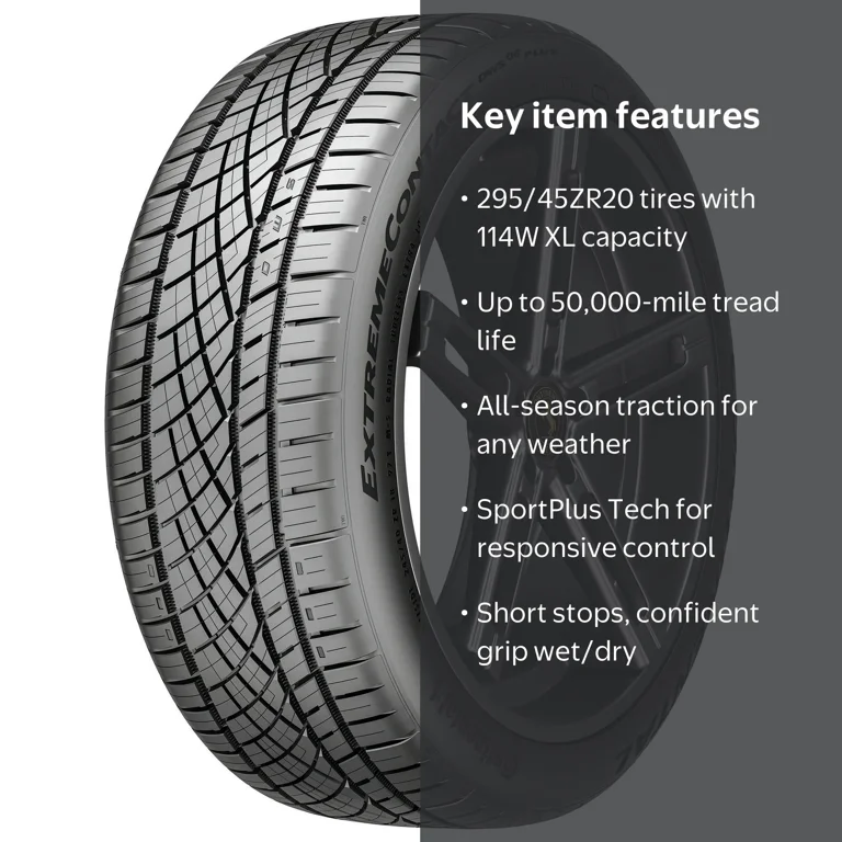 Continental ExtremeContact DWS06 PLUS UHP All Season 295/45ZR20