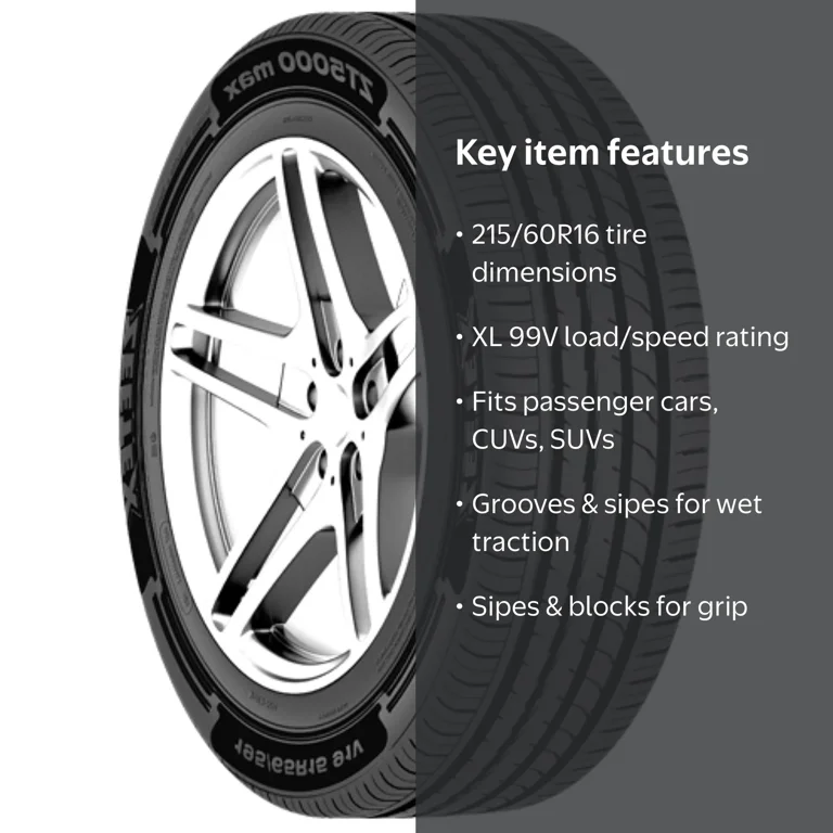 Zeetex ZT5000 Max All Season 215/60R16 99V XL Passenger Tire