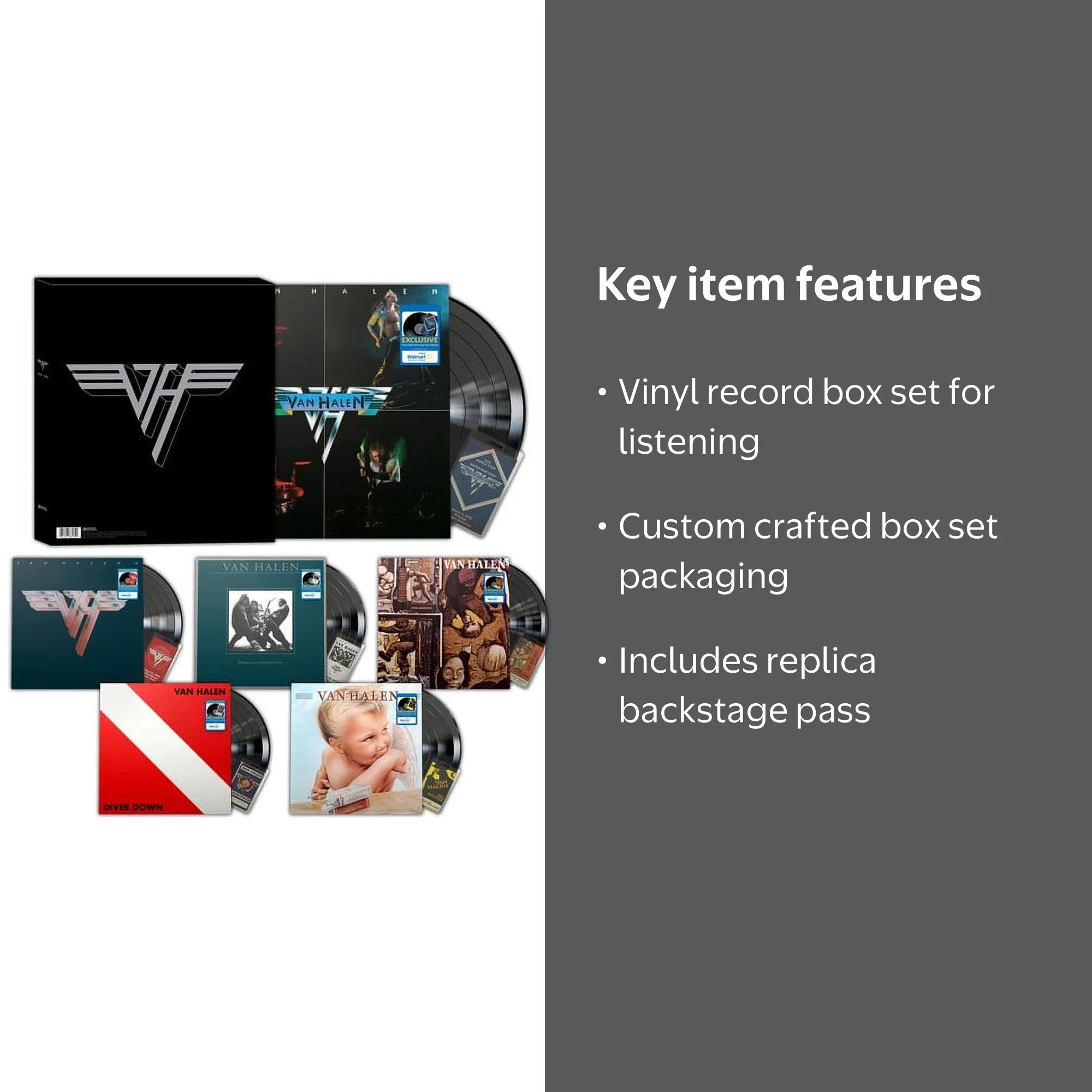 Van Halen - Custom Vinyl Box Set (Walmart Exclusive) - Music