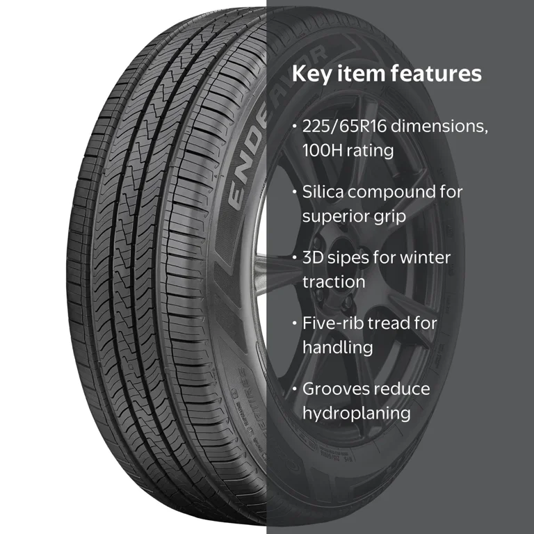 Cooper Endeavor 225/65R16 100H All-Season Tire, Long Life