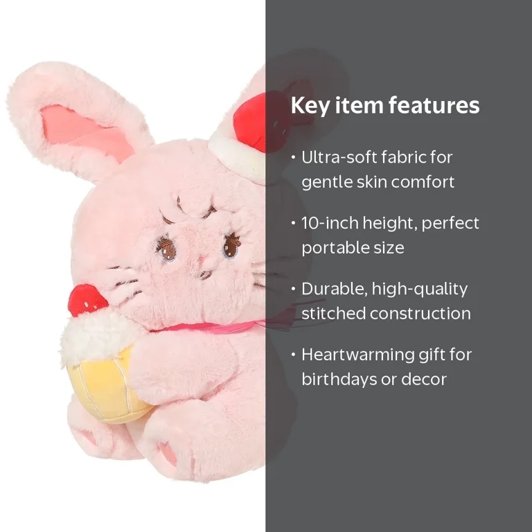 MINISO MIKKO Strawberry Collection 10in. Plush Toy (Cammy