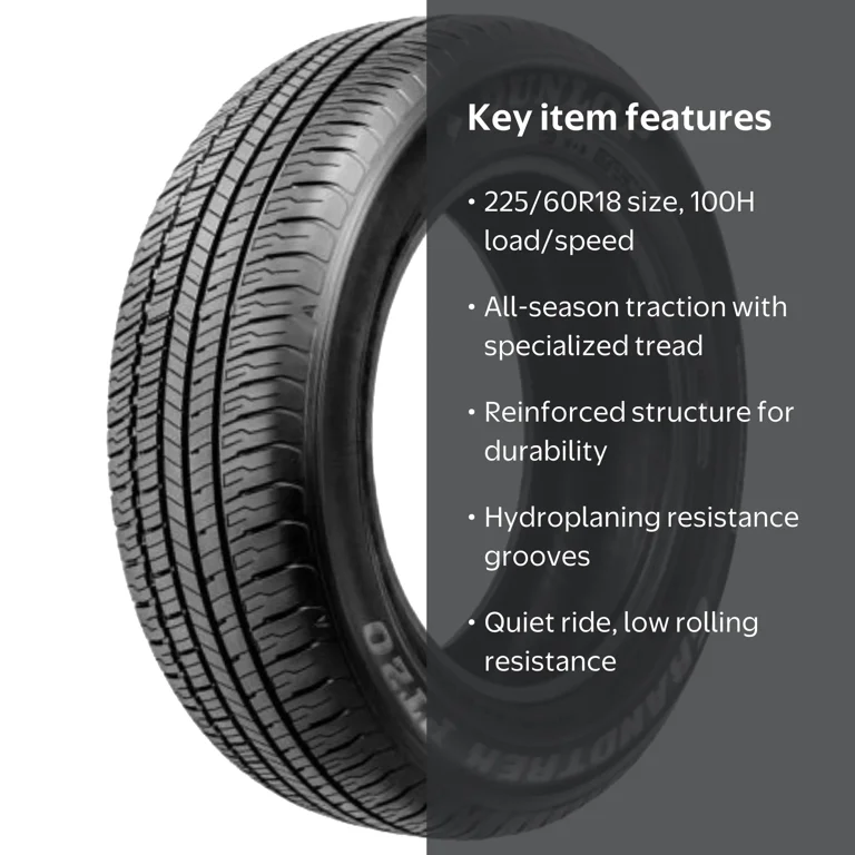 Dunlop Grandtrek PT20 Touring 225/60R18 100H Passenger Tire