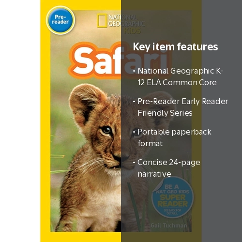 National Geographic Readers: Safari - Walmart.com