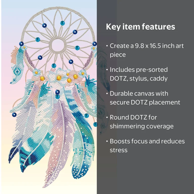 DIAMOND DOTZ® Dreamcatcher Special Edition Diamond Painting Kit