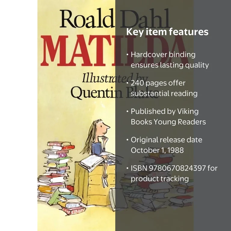 Matilda, (Hardcover) - Walmart.com