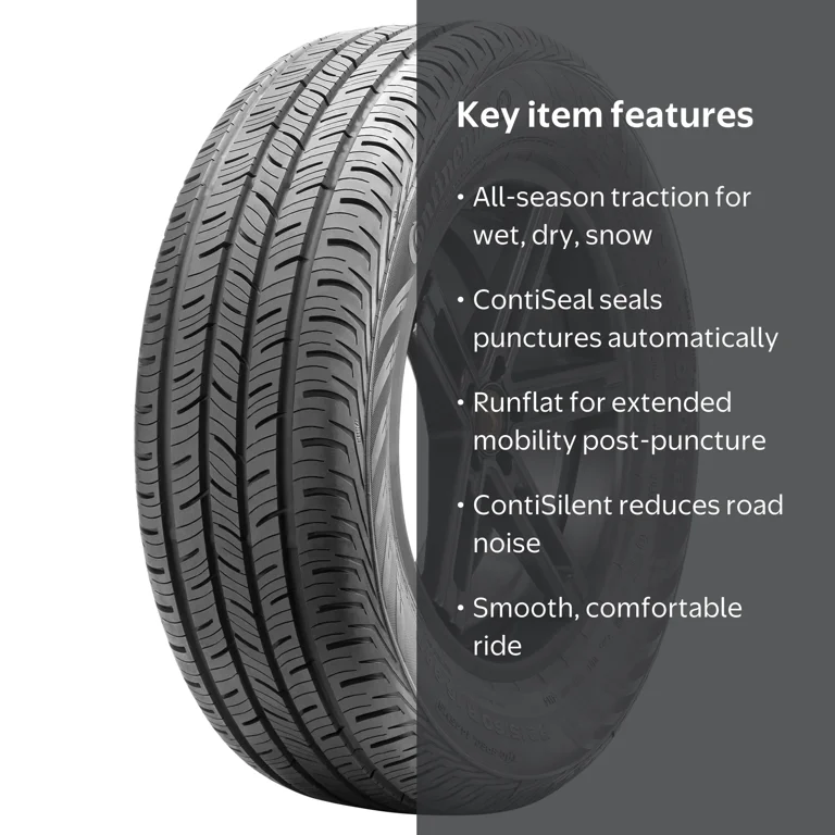 Continental Tire, Passenger Tire, 225/60R17, All Season - Walmart.com