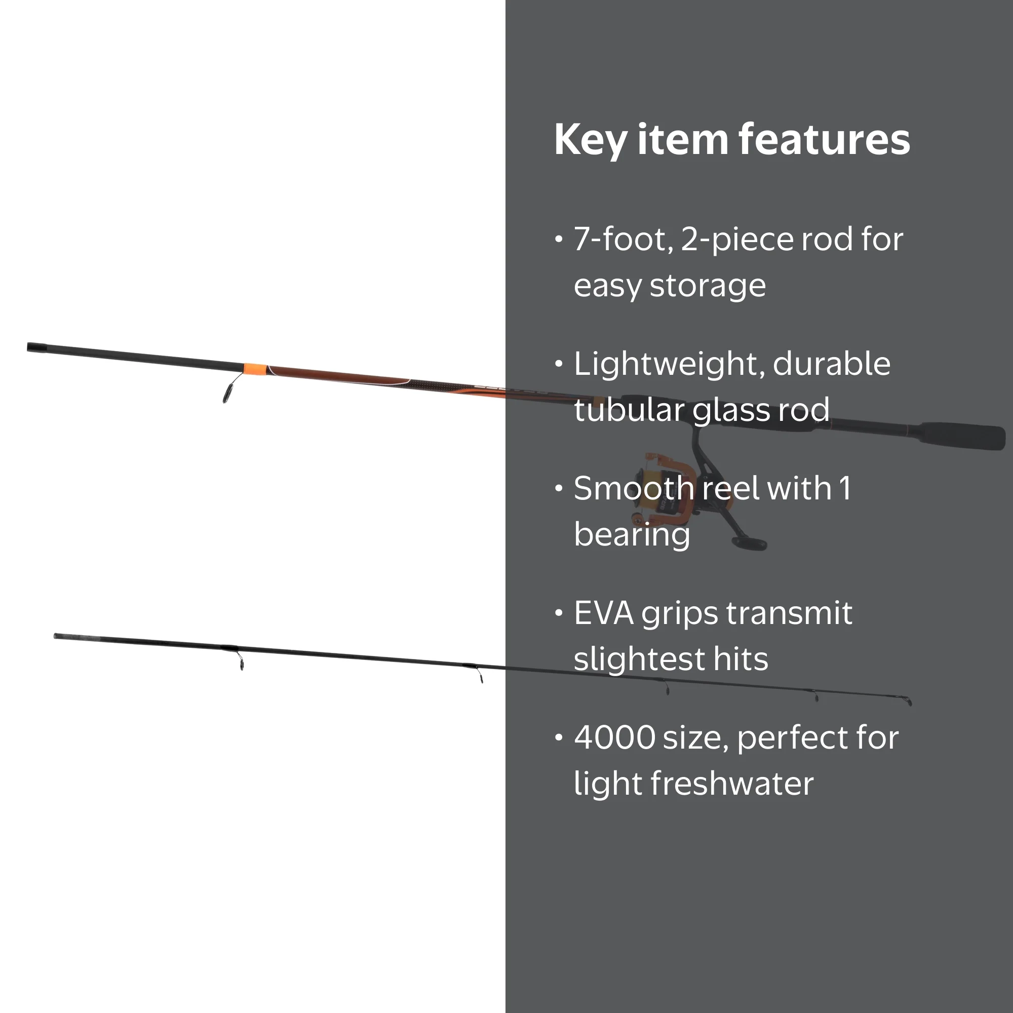 tsunami bracer fishing rod TSCS 701MH Classic Spinning Precision tuned tapers provide better casting and energy transfer for any inshore or medium freshwater application Tsunami Rigged N' Ready Surf/Pier