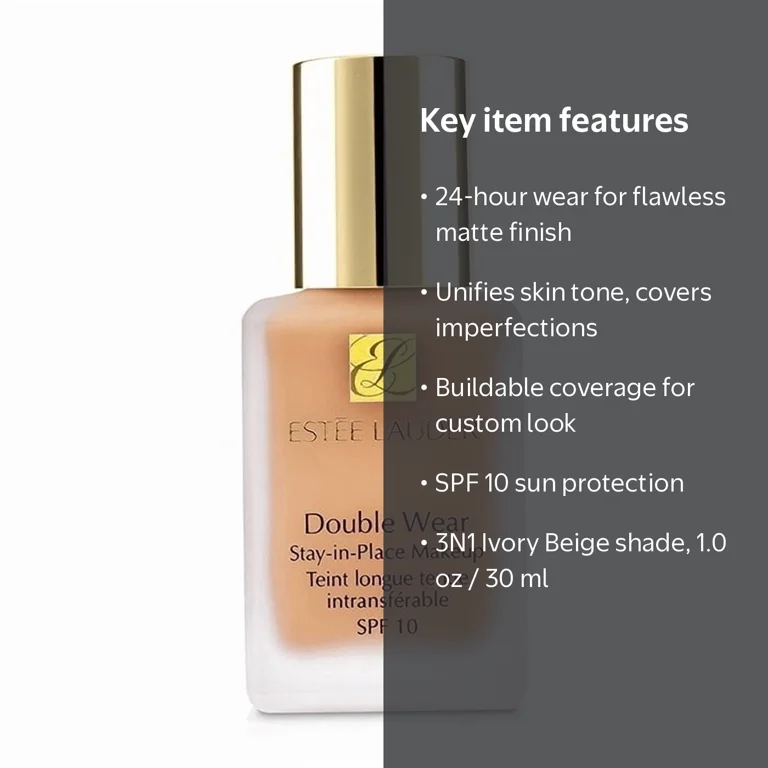 Estee Lauder Double Wear Stay-in-Place Makeup SPF 10, 30ml / 1oz