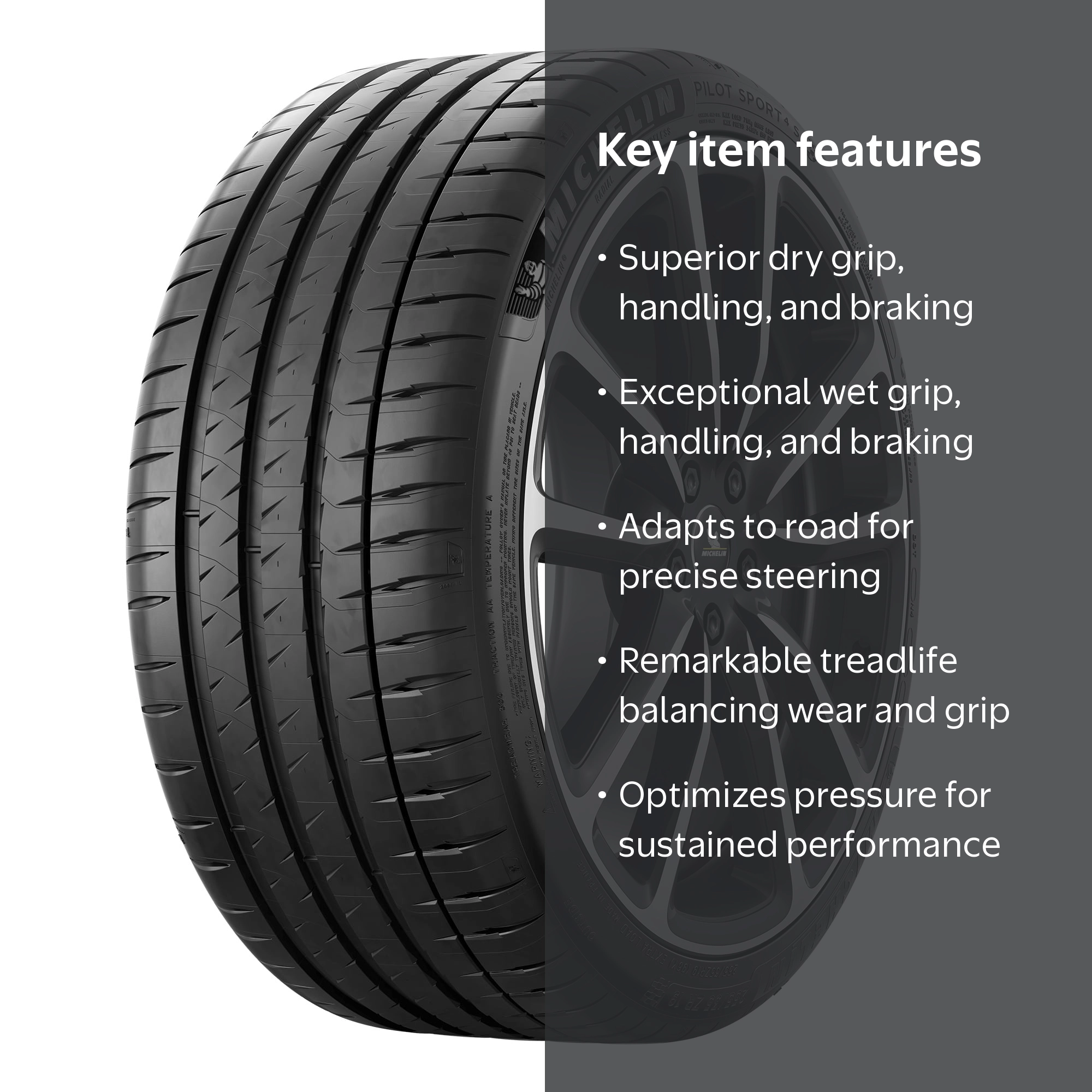 Michelin Pilot Sport 4S Performance 315/30ZR20 (104Y) XL Passenger