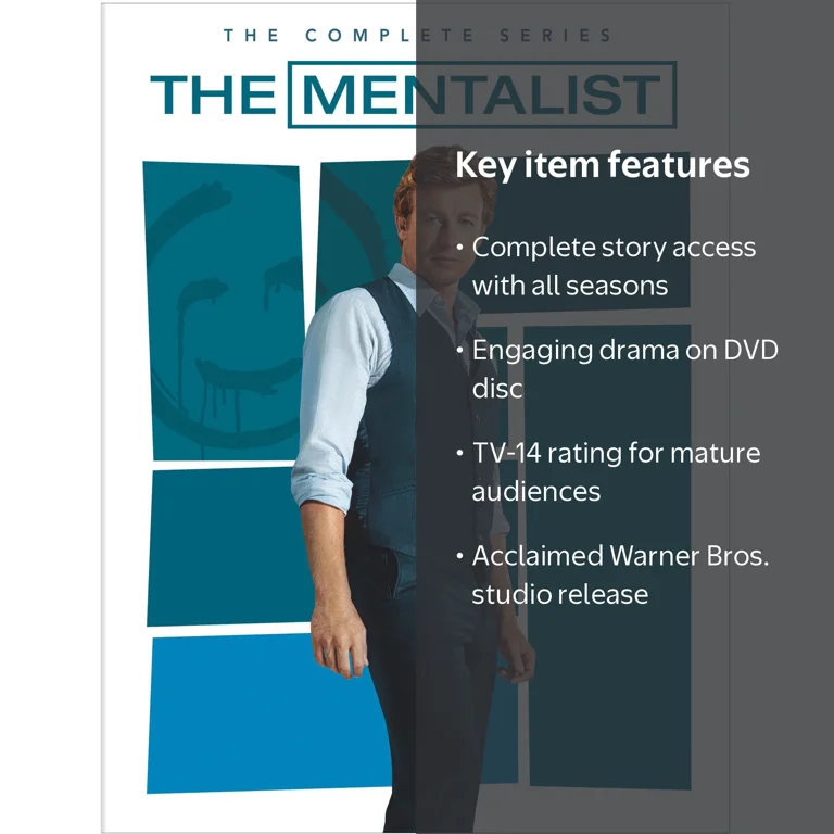 The Mentalist: The Complete Series (DVD), Drama, Warner Bros