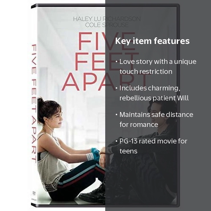 Five Feet Apart (DVD) - Walmart.com