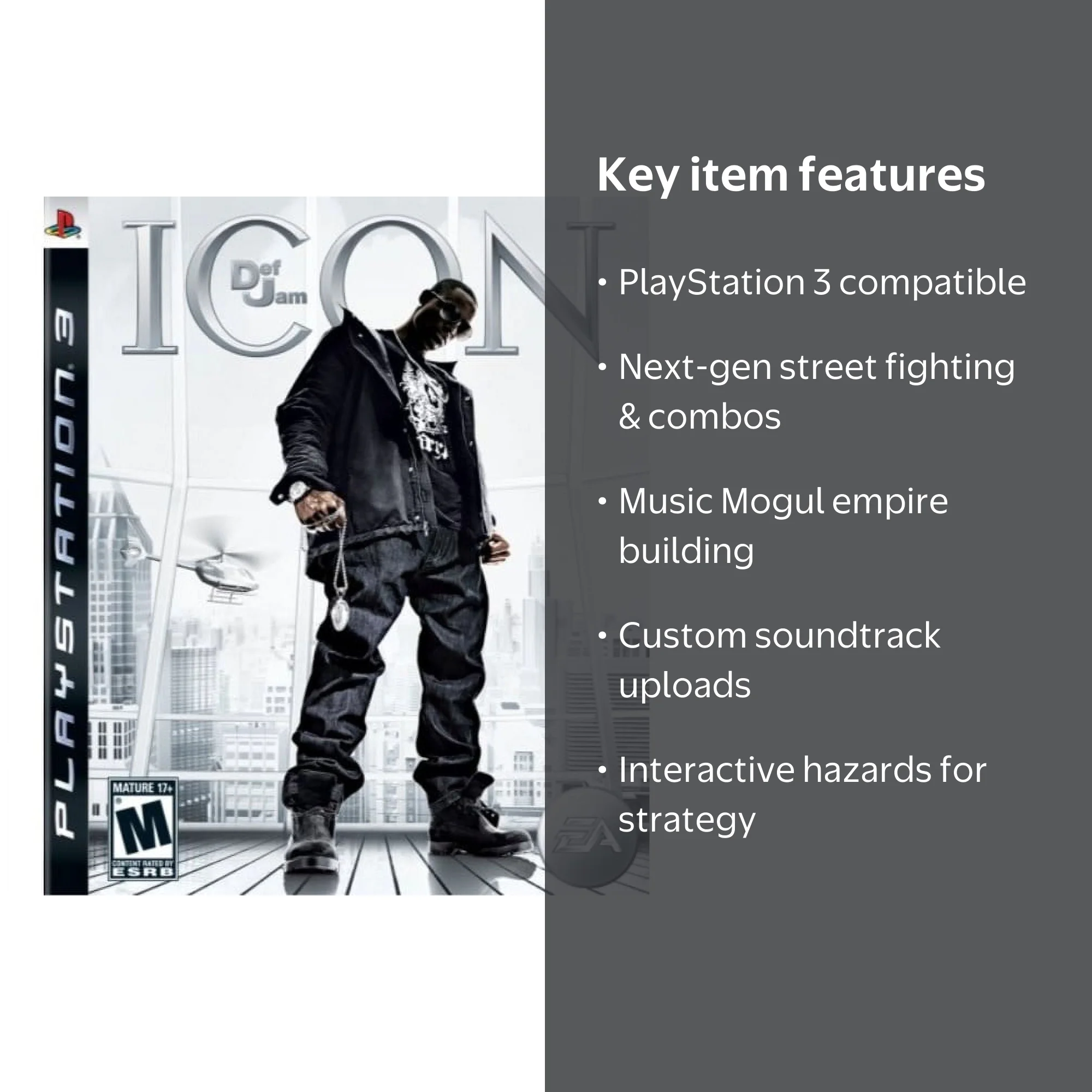 Def Jam: Icon - PlayStation 3 - Walmart.com