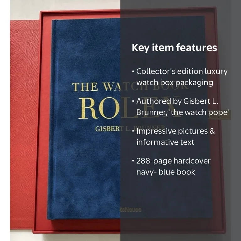 The Watch Book Rolex - Special Luxury Edition, (Hardcover