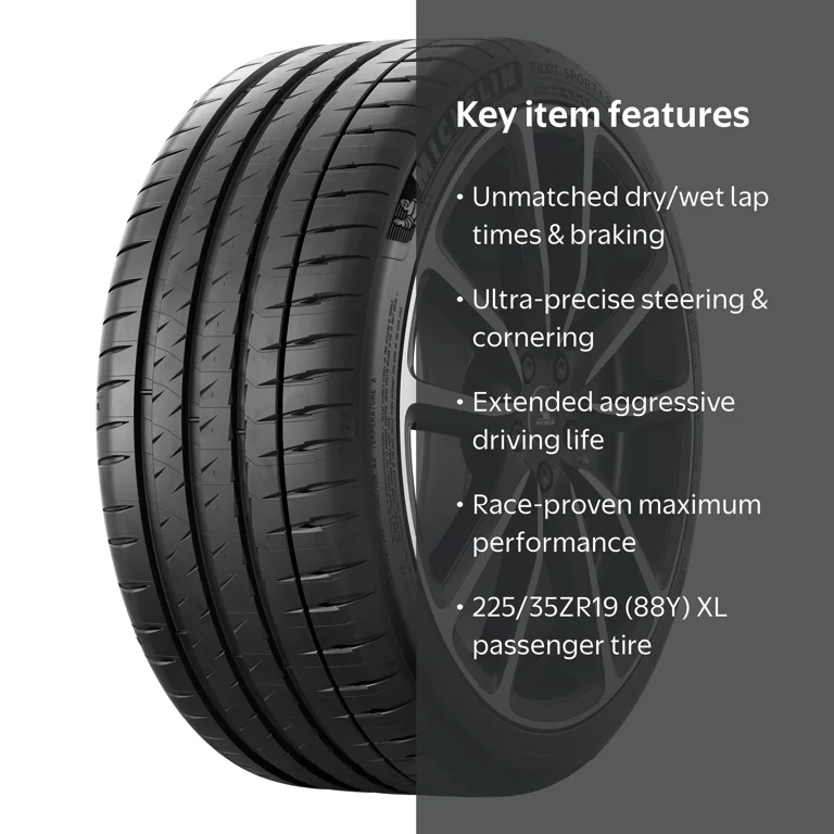 Michelin Pilot Sport 4S Performance 225/35ZR19 (88Y) XL Passenger