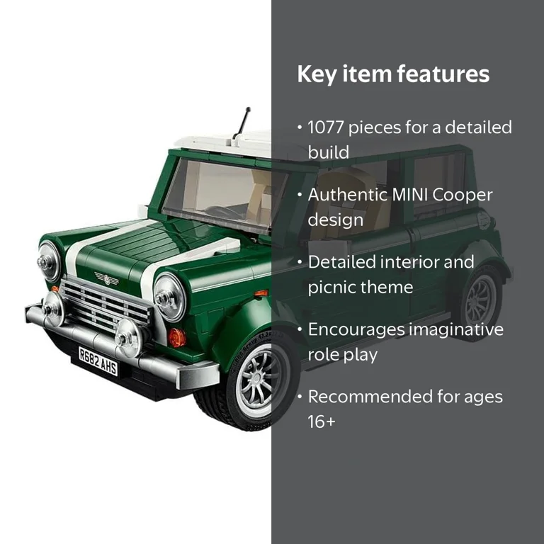 LEGO Creator Expert MINI Cooper 10242 Construction Set - Walmart.com