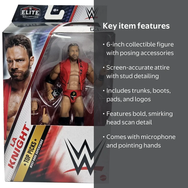 LA Knight - WWE Elite Top Picks 2025 (Wave 3) Mattel WWE Toy