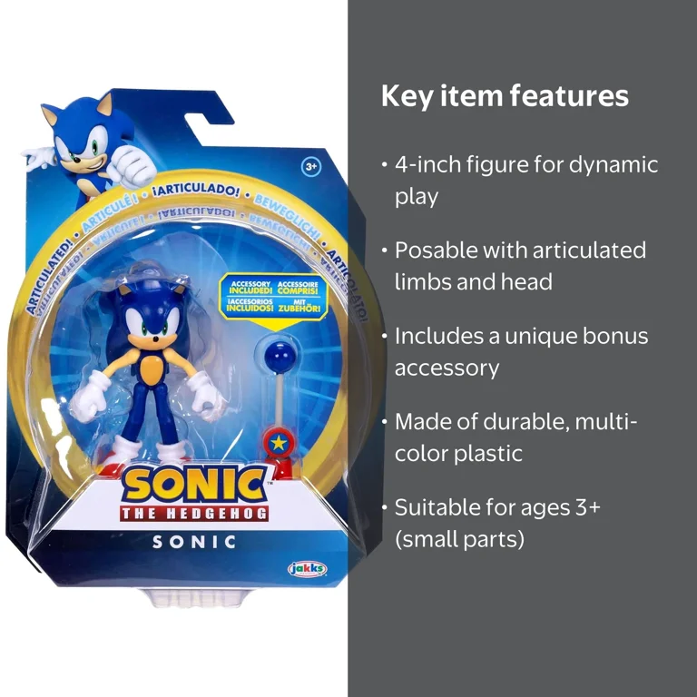 Sonic, Kids Action Figures, 7