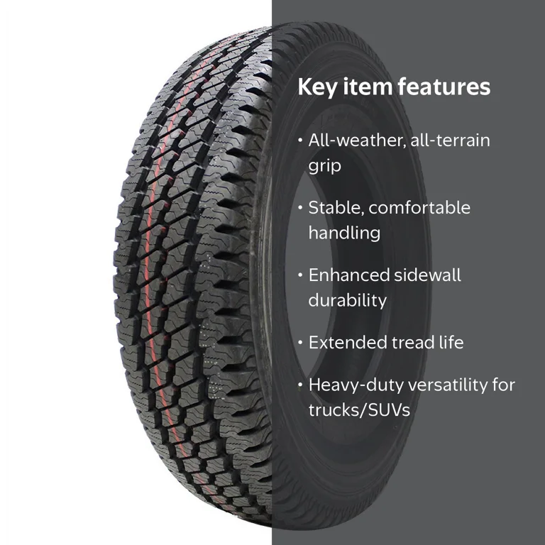 Bridgestone Duravis M700 HD 265/70R17 121 R Tire, Heavy-Duty All