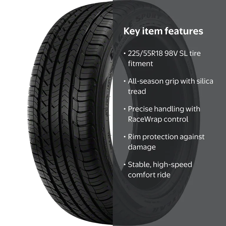 Goodyear, Passenger Tire, 225/55R18, All-Season Traction - Walmart.com