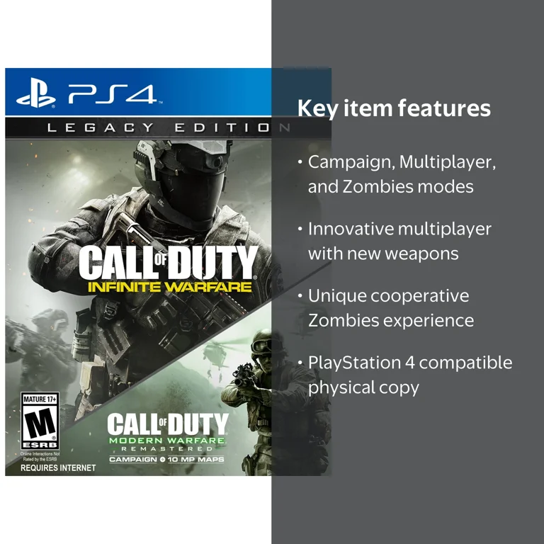 Call of Duty: Infinite Warfare Legacy Edition, Activision, PS4