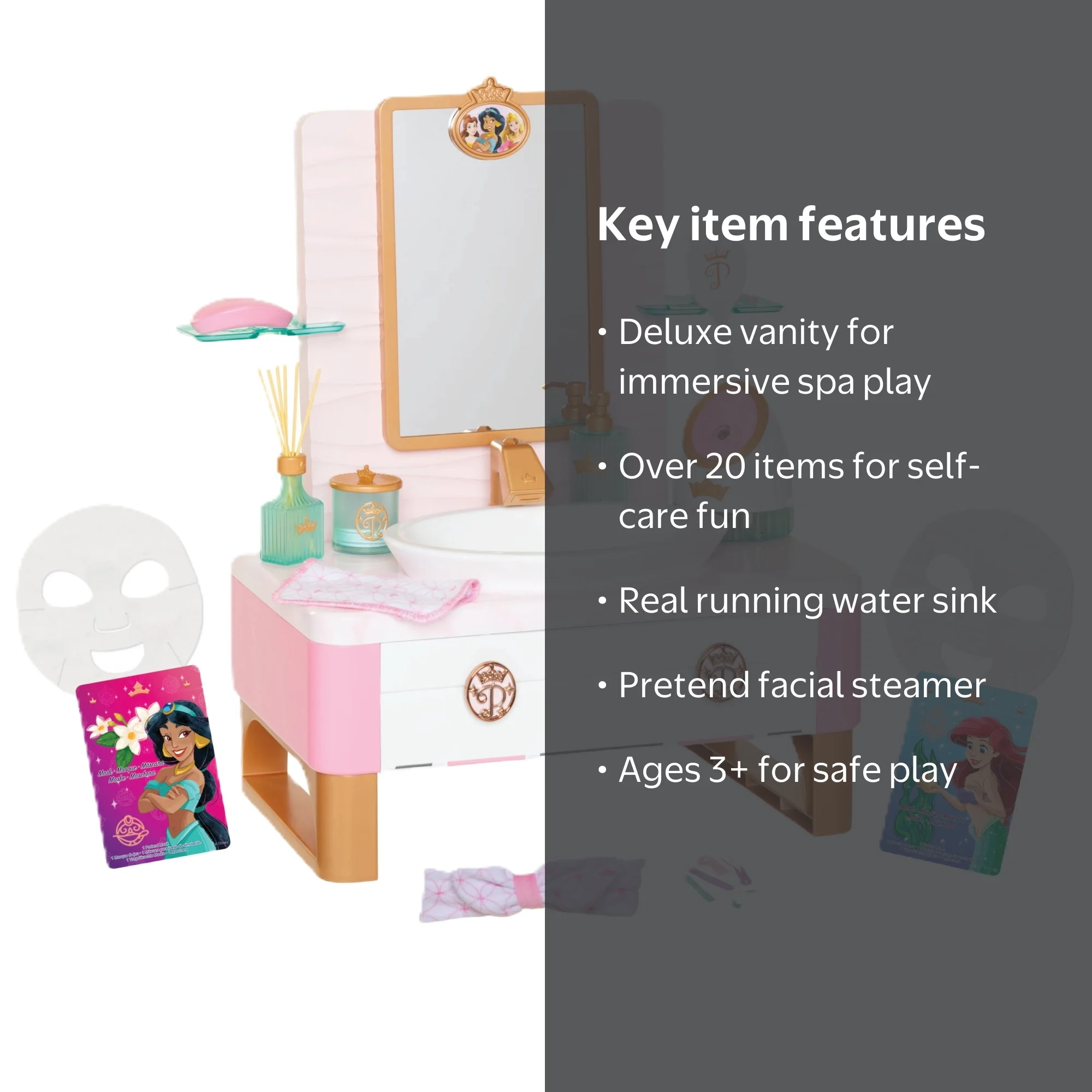 Style Collection, Deluxe Day Spa, 20+ Accessories, Real Working