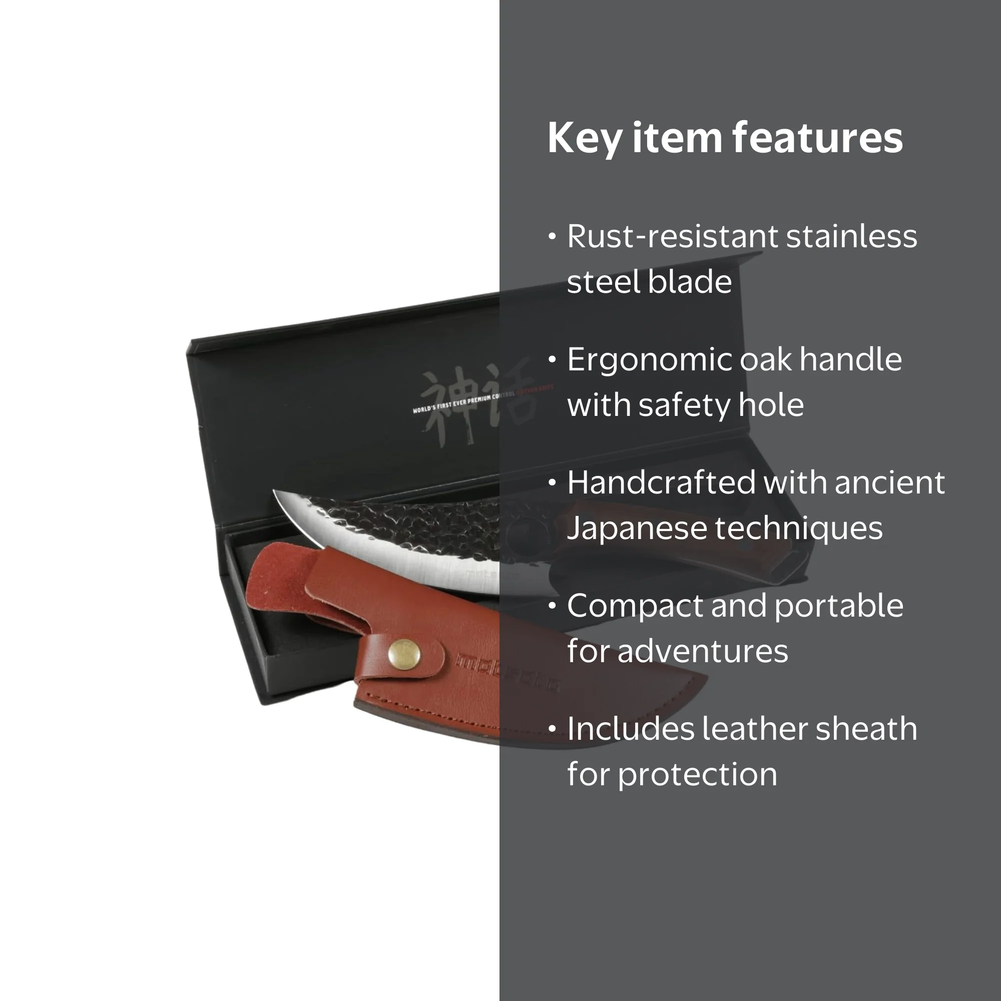 Matsato, Japanese Chef Knife, Premium Steel, Ergonomic Handle