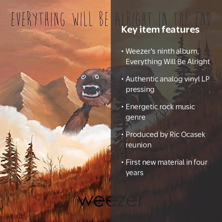 Weezer, Everything Will Be Alright in the End, Vinyl LP - Walmart.com