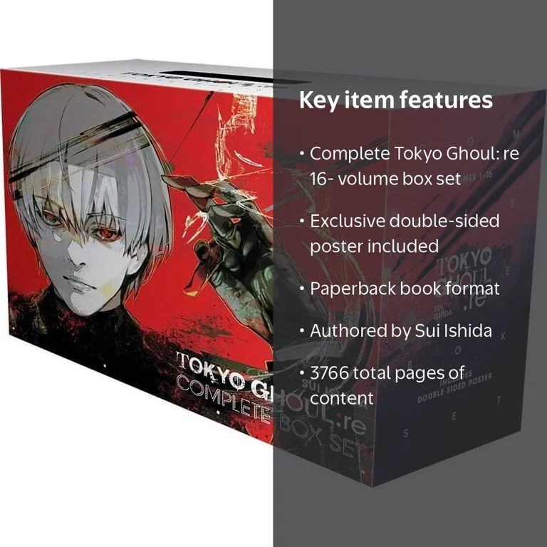 Sui Ishida, Tokyo Ghoul: Re Complete Box Set, Vols. 1-16