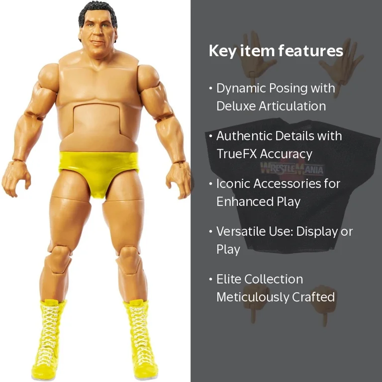 WWE Legends Elite Toy Wrestling Action Figure - André the Giant