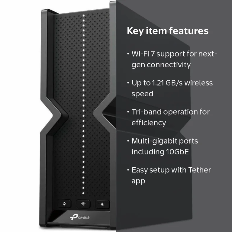 TP-Link Archer BE550 Pro Wi-Fi 7 IEEE 802.11be Router - Walmart.com