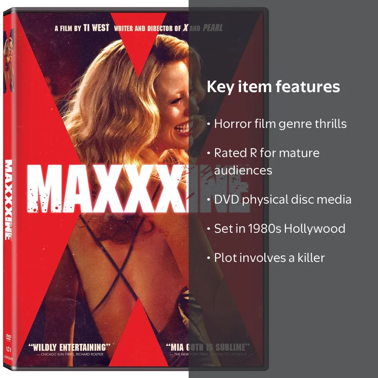 Maxxxine (DVD) Lionsgate, Horror - Walmart.com