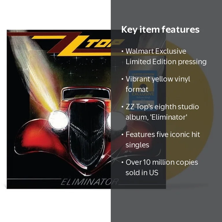 ZZ Top - Eliminator (Walmart Exclusivel) - Music & Performance