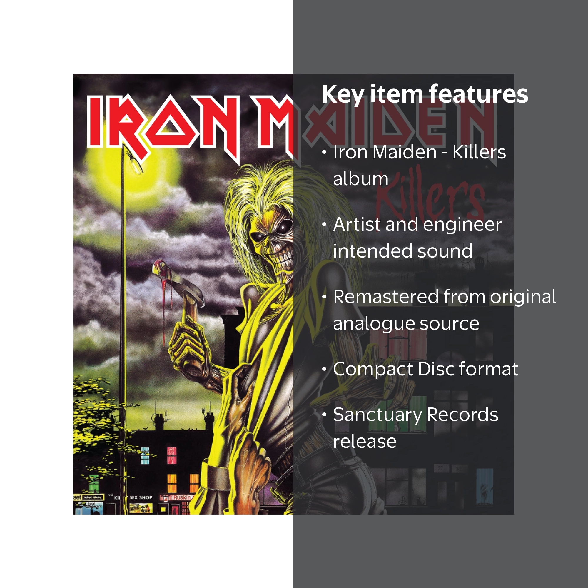 Iron Maiden - Killers [COMPACT DISCS] - Walmart.com