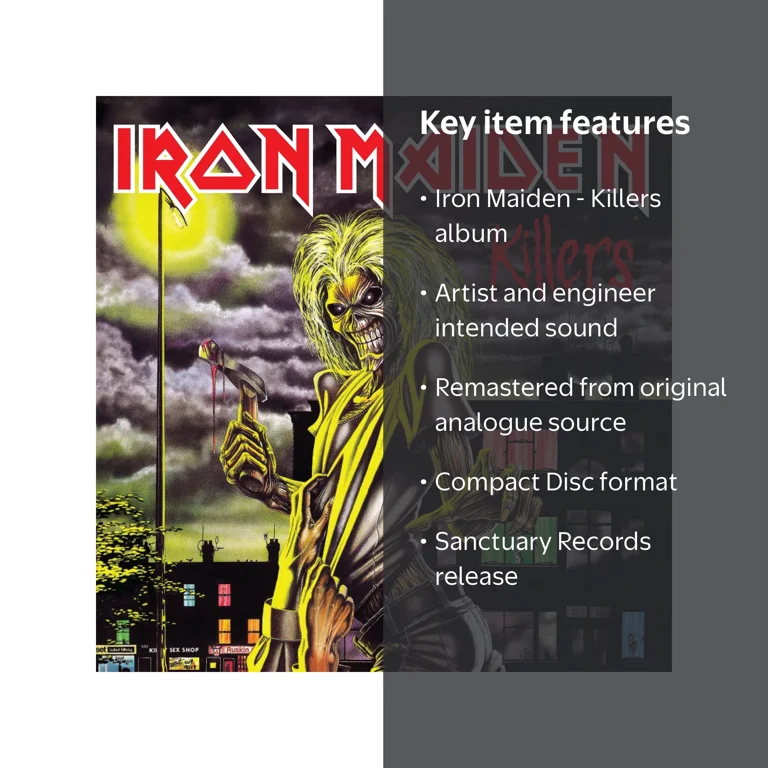 IRON MAIDEN Killers CD 帯付き 国内盤CP32-5107 Iron Maiden - Killers [COMPACT DISCS] - Walmart.com