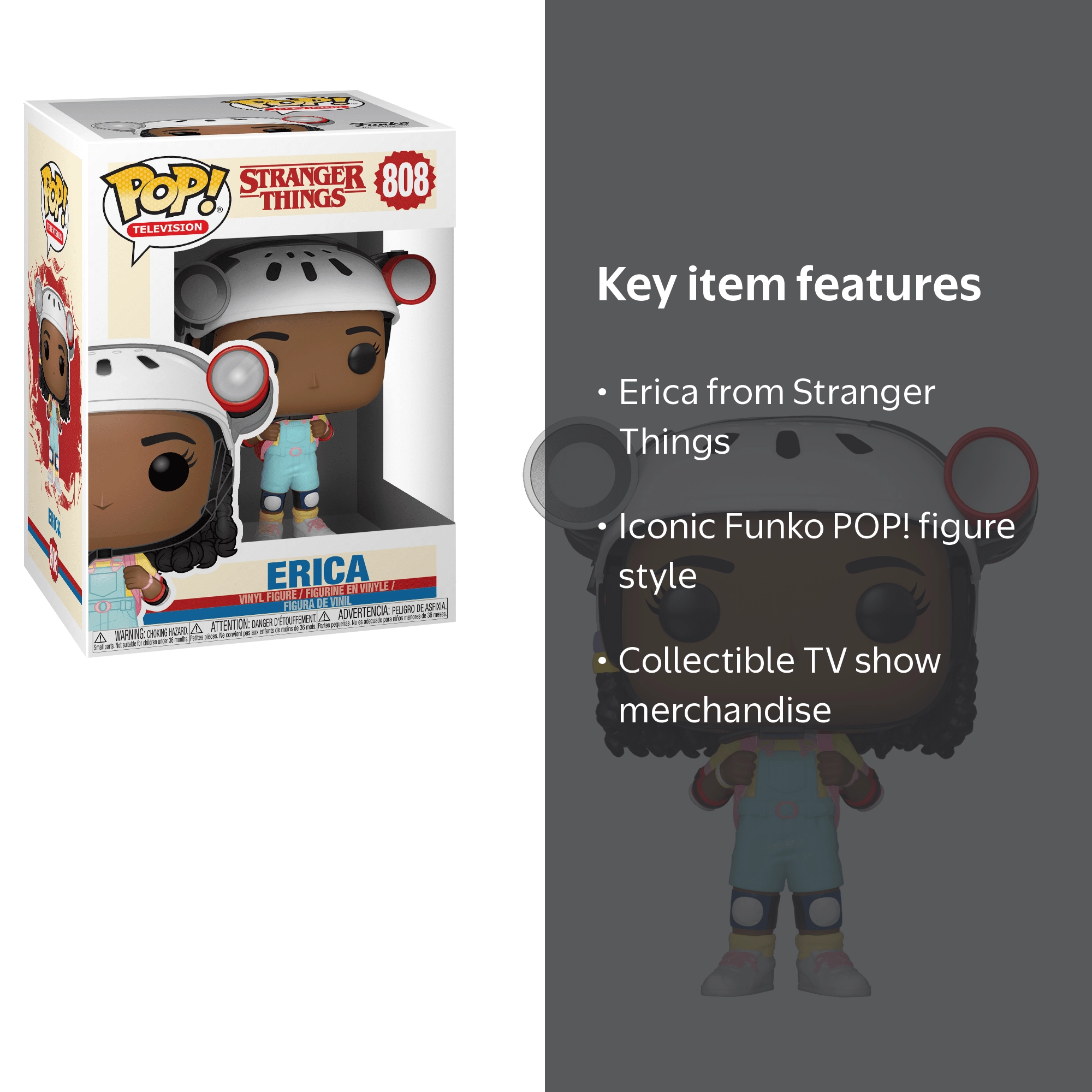 Funko, POP! Television, Stranger Things Erica, Collectible Figure