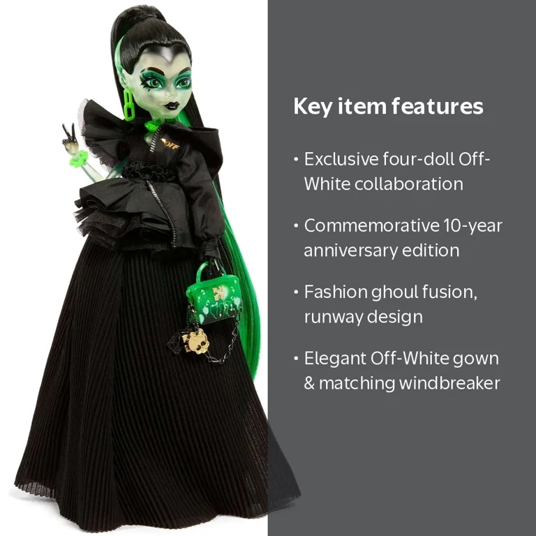Monster High Off-White Symphanee Midnight Doll - Walmart.com