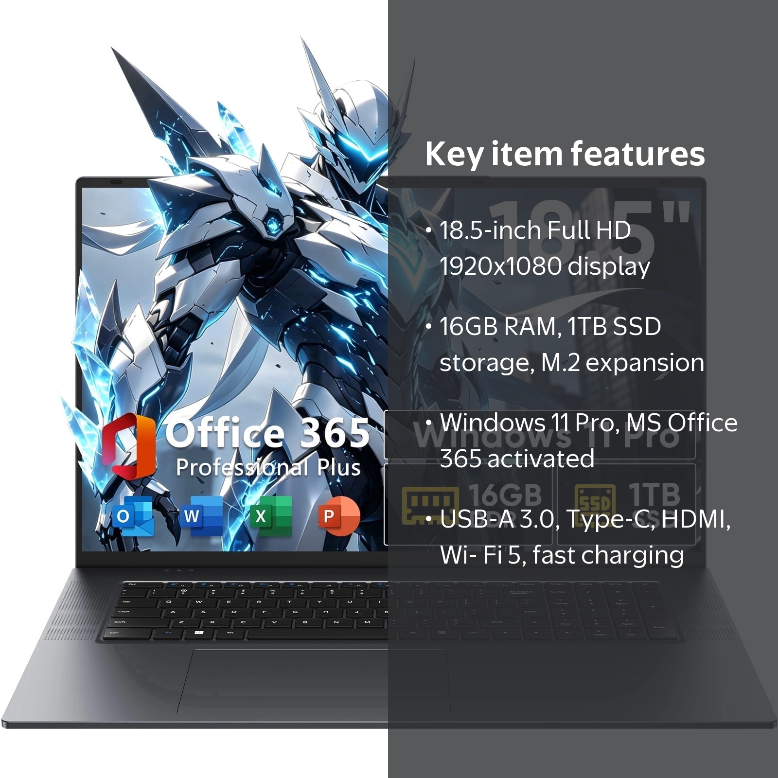 Windowsデスクトップ DELLVostro3471 MSOffice Win11 Corei5 SSD 18.5 