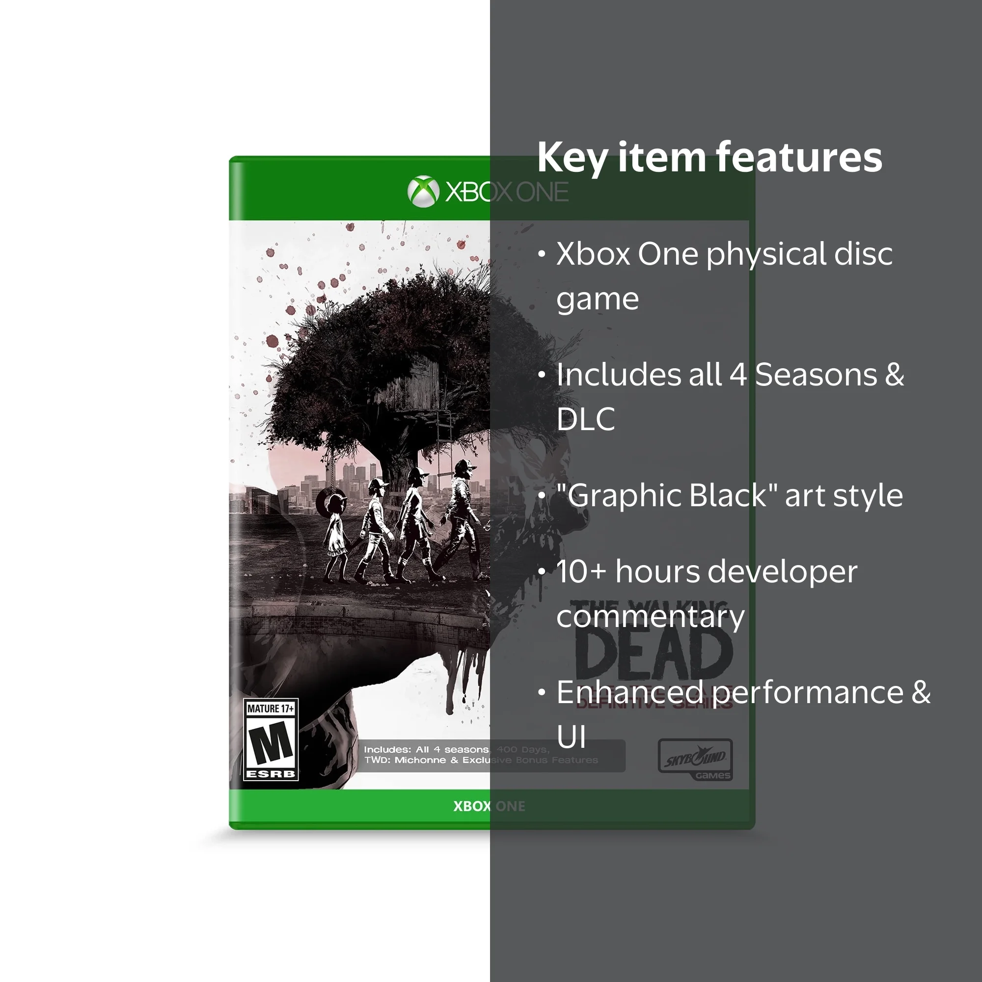 Skybound The Walking Dead: The Telltale Series, Xbox One - Walmart.com