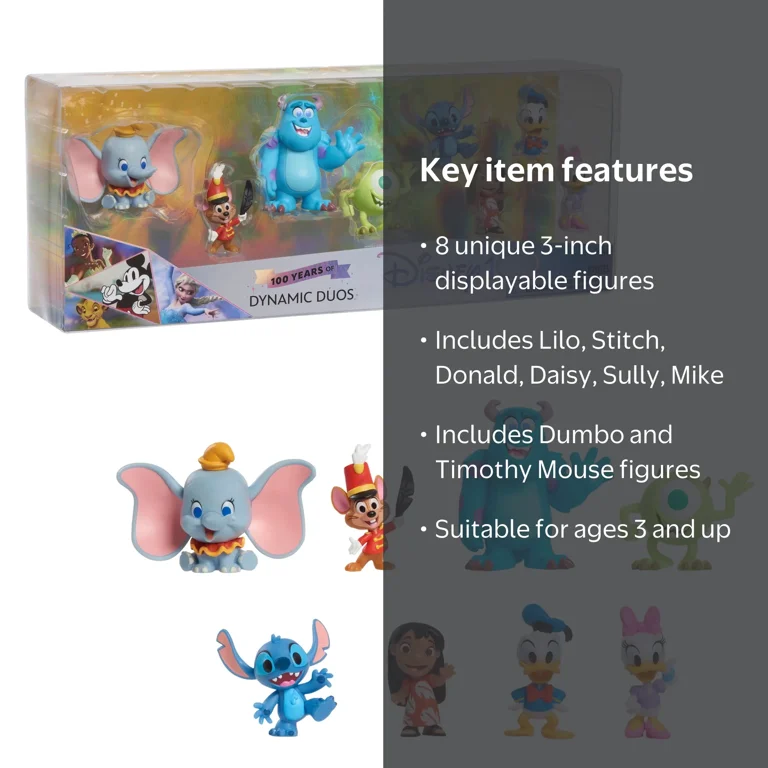 Disney 100 Years of Dynamic Duos Celebration Collection Limited