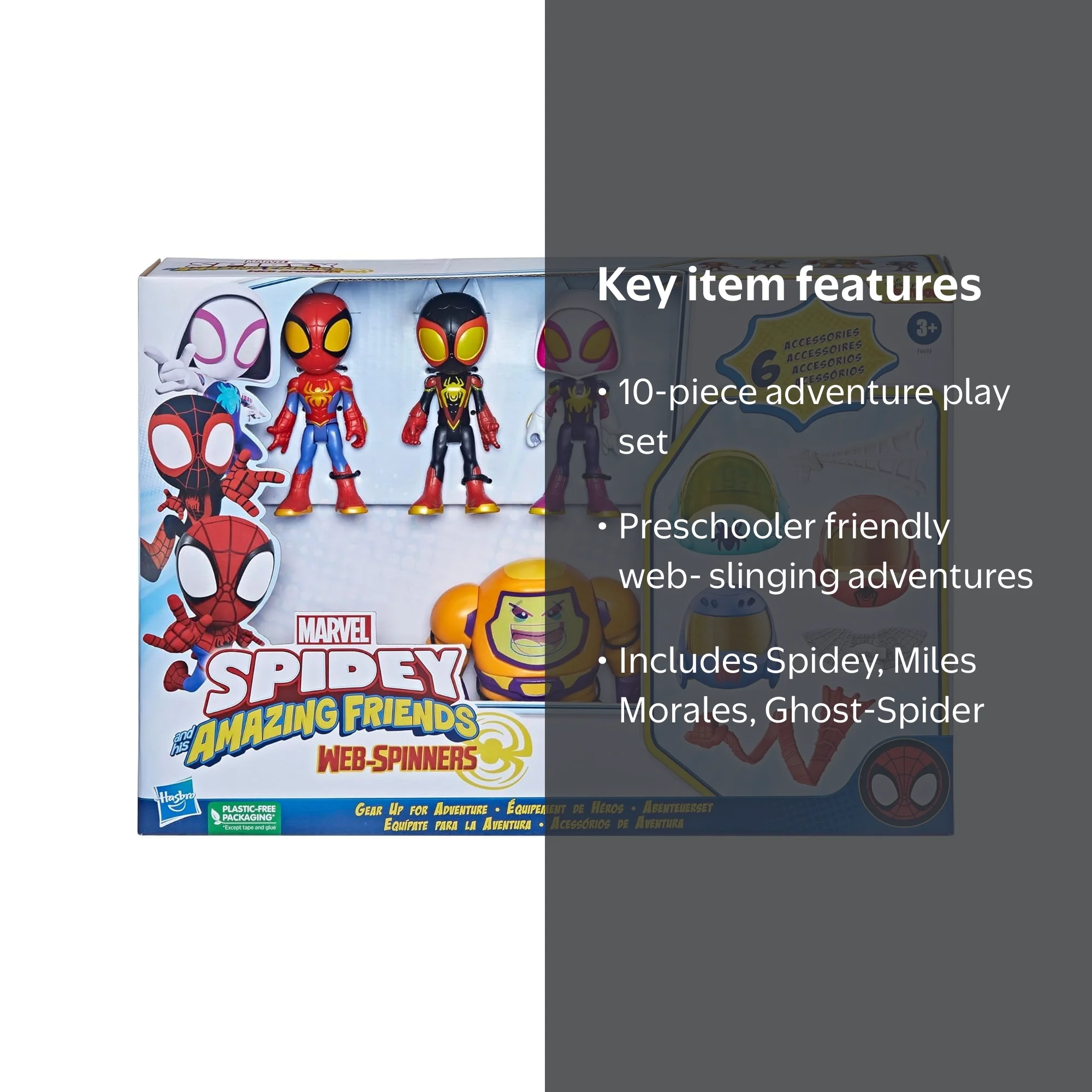Marvel Web-Spinners Gear Up For Adventure Action Figure 10-Pack