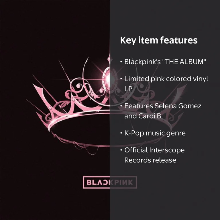 Blackpink - THE ALBUM - KPOP Music & Performance - Limited Pink