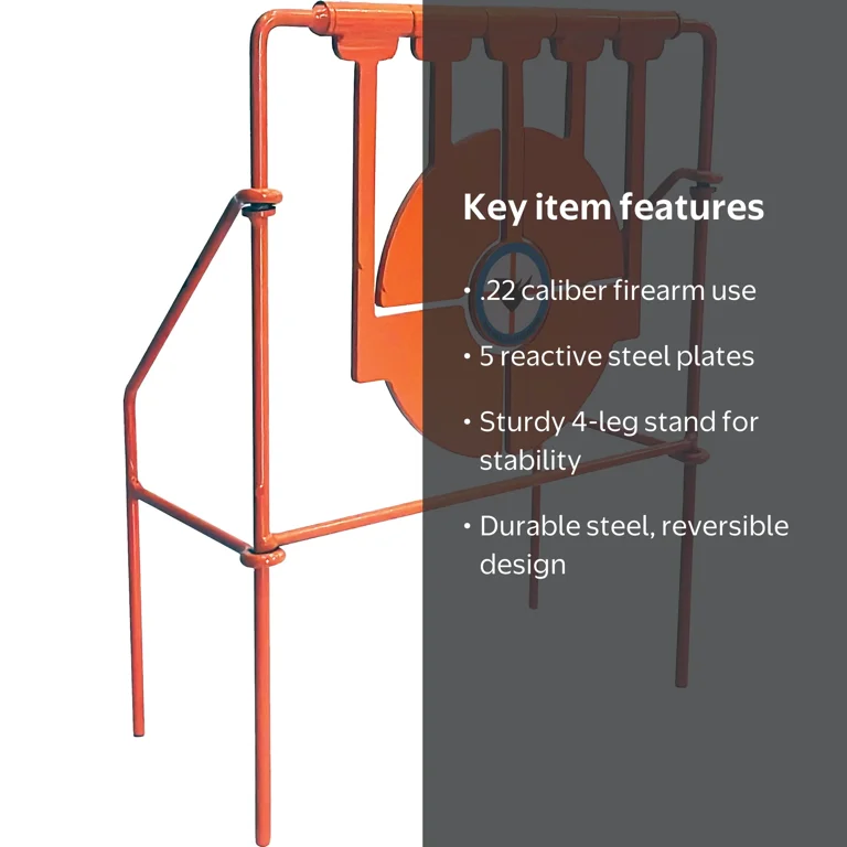 Free Shipping! Do-All Outdoors Reactive Steel Target with Multi