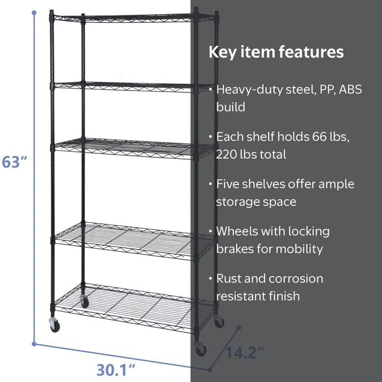 ZenStyle Heavy Duty with Lockable Wheels 14