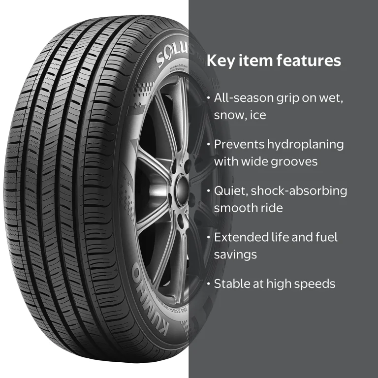 Kumho Solus TA11 205/55R16 91T All Season Touring Passenger Tire
